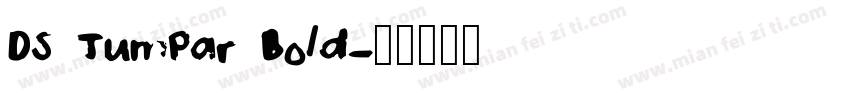 DS JumPar Bold字体转换